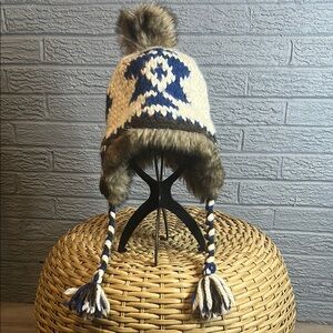 Vintage Abercrombie and Fitch Trapper Fur Hat